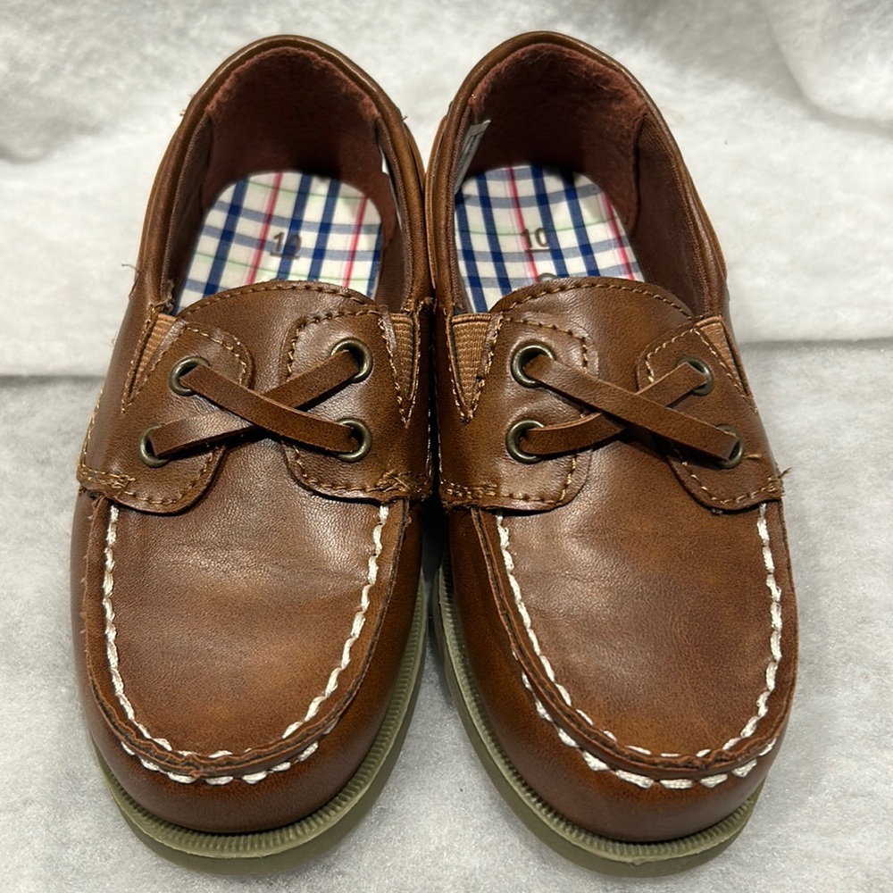 Carters Boys Brown Dress shoes Size 10